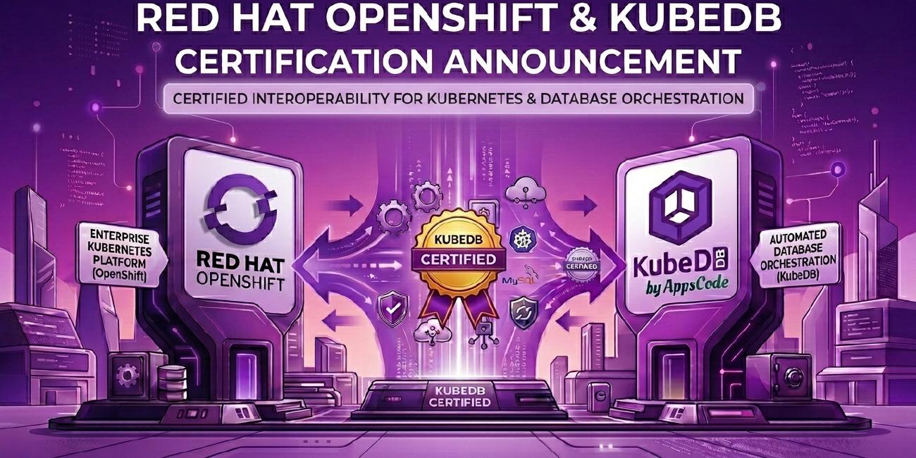 KubeDB by AppsCode Achieves Red Hat OpenShift Operator Certification